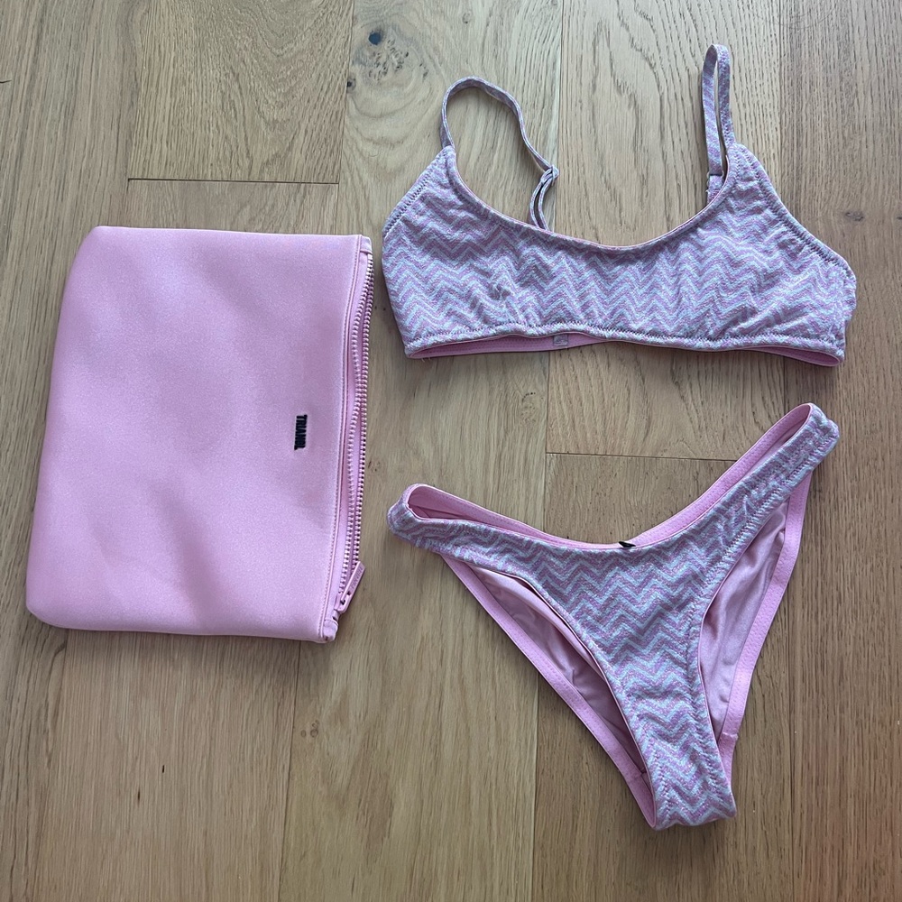 triangl pink maci mirage bikini